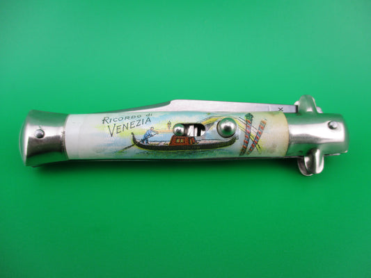 z INOX 18cm Italian Ricordo di Venezia Souvenir of Venice automatic knife