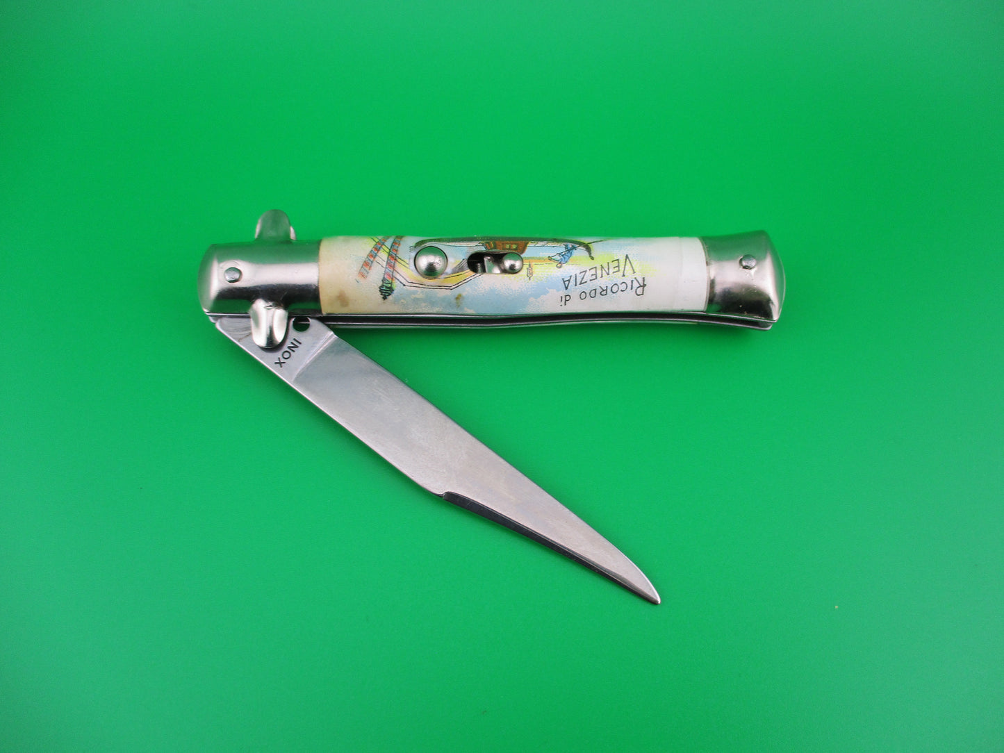z INOX 18cm Italian Ricordo di Venezia Souvenir of Venice automatic knife