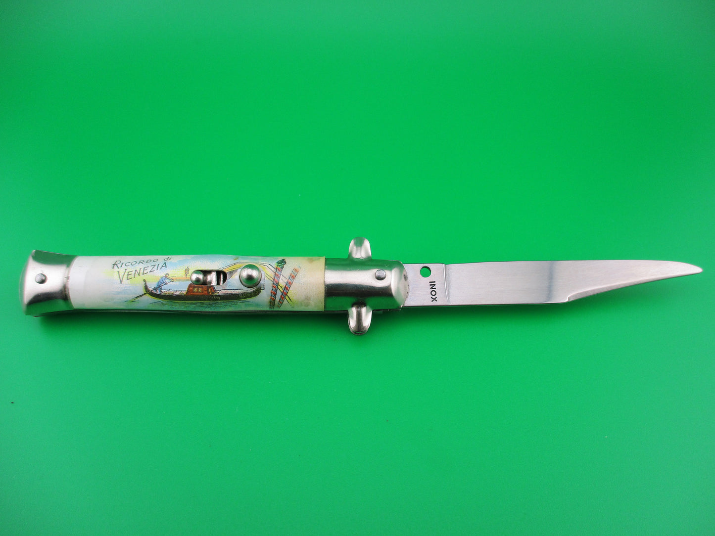 z INOX 18cm Italian Ricordo di Venezia Souvenir of Venice automatic knife