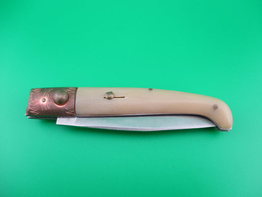 z Jndiana PATENT 21cm Pattada Italian Birds head switchblade knife