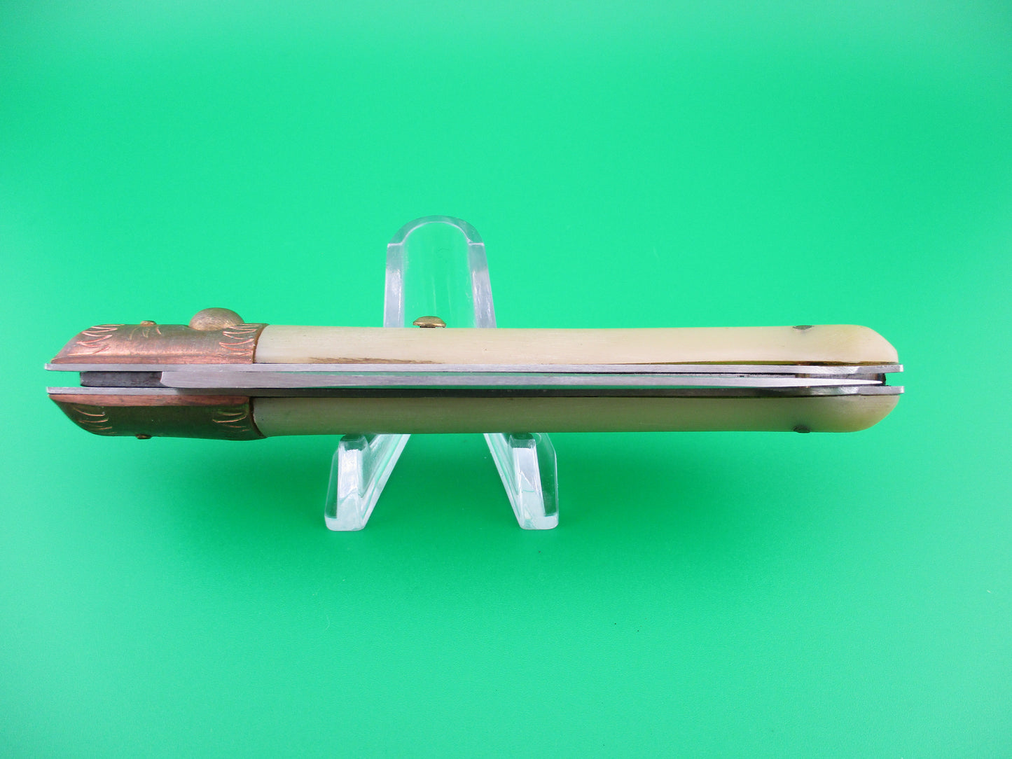 z Jndiana PATENT 21cm Pattada Italian Birds head switchblade knife