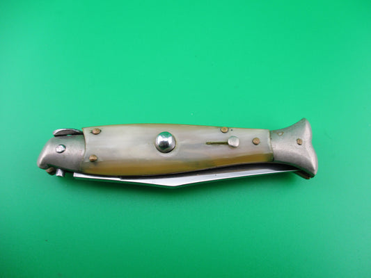 z ITALY 16cm Italian Fishtail picklock vintage automatic knife
