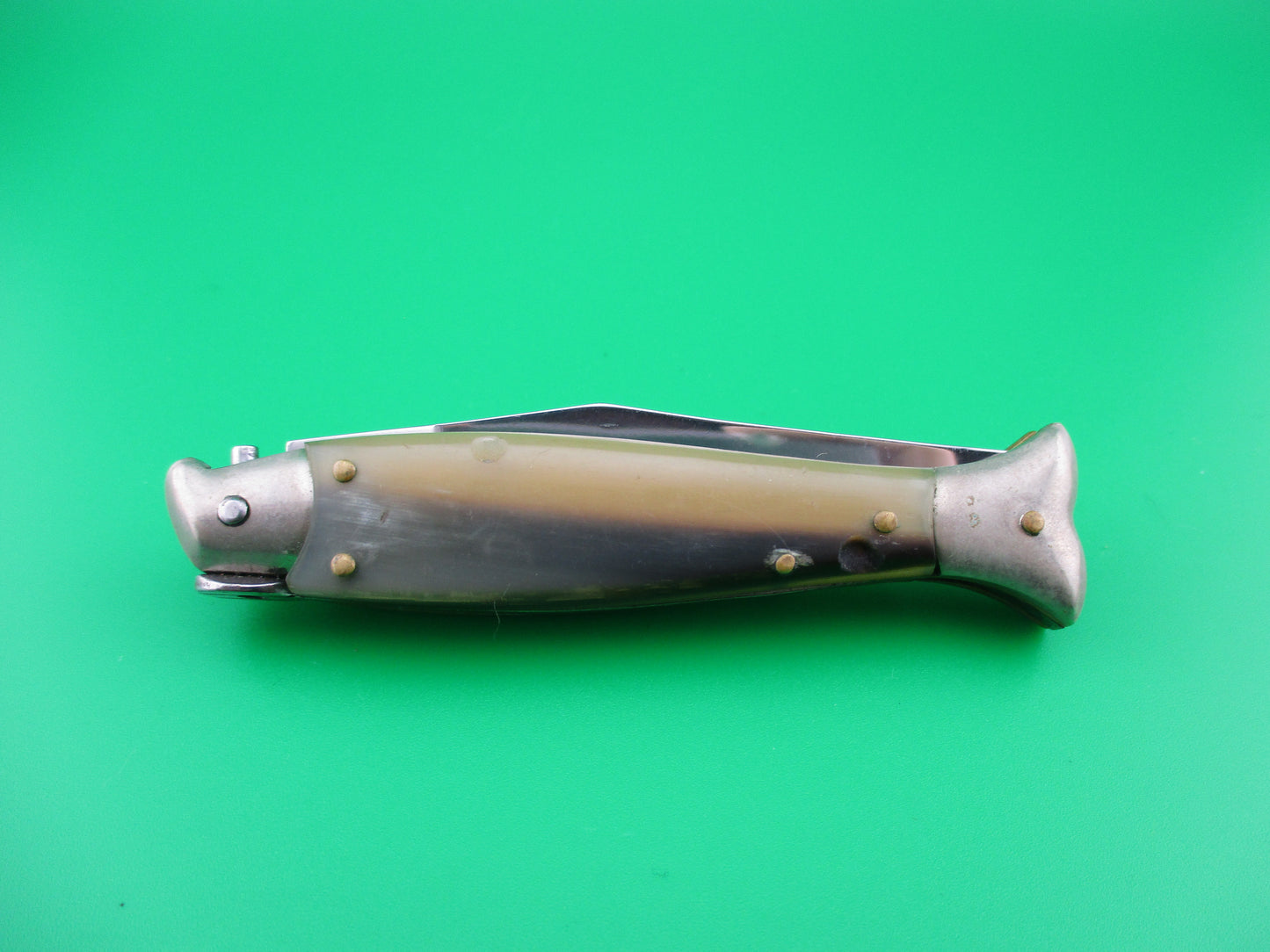 z ITALY 16cm Italian Fishtail picklock vintage automatic knife