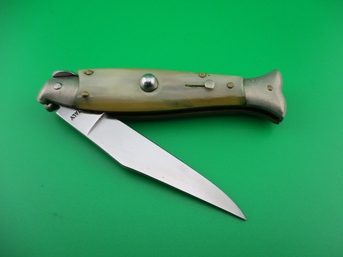 z ITALY 16cm Italian Fishtail picklock vintage automatic knife