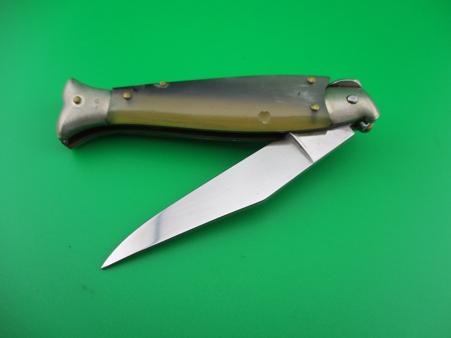 z ITALY 16cm Italian Fishtail picklock vintage automatic knife