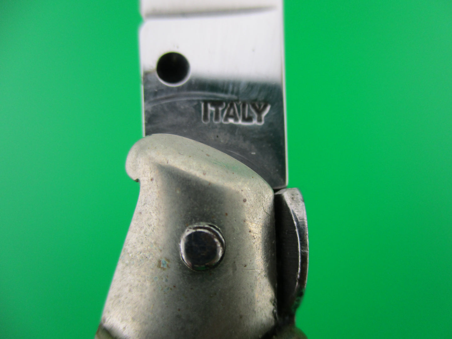 z ITALY 16cm Italian Fishtail picklock vintage automatic knife