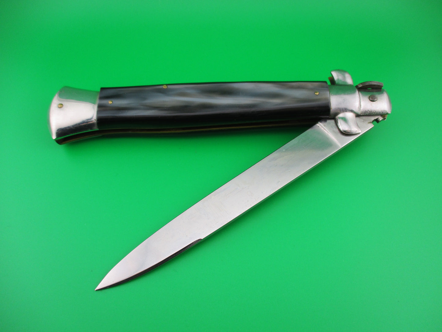 z ROSTFREI 38cm Italian Stiletto Black & Gray automatic knife