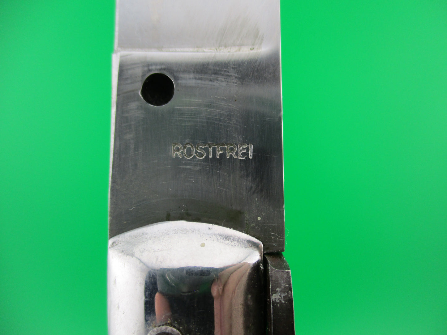 z ROSTFREI 38cm Italian Stiletto Black & Gray automatic knife