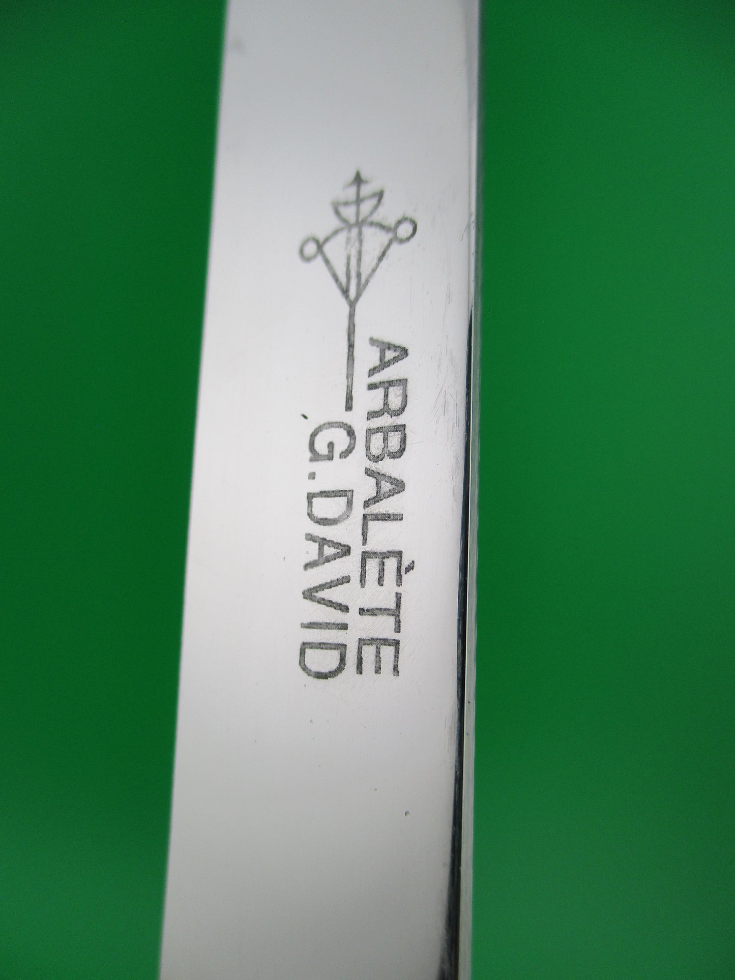z ARBALETE G. DAVID 23cm French Vintage OTF Black DA automatic knife