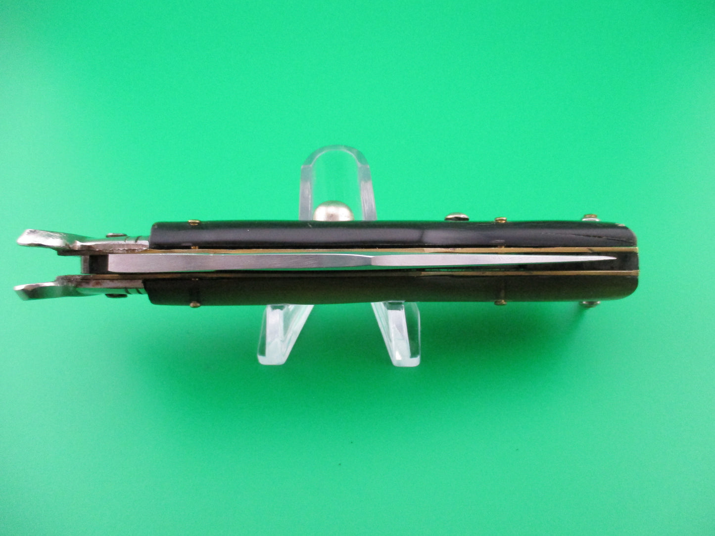 z ITALY INOX 20cm Italian Shell Puller Humpback Hunter switchblade vintage 1960s