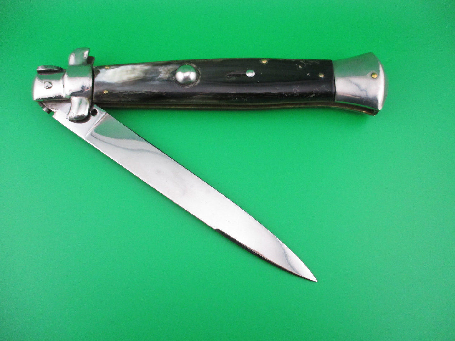 z INOX 38cm Italian Stiletto swivel bolster vintage 1970s automatic knife