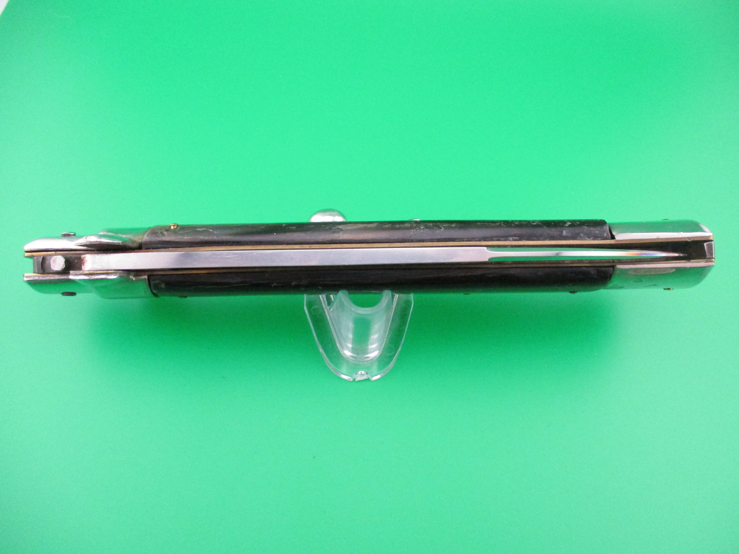 z INOX 38cm Italian Stiletto swivel bolster vintage 1970s automatic knife