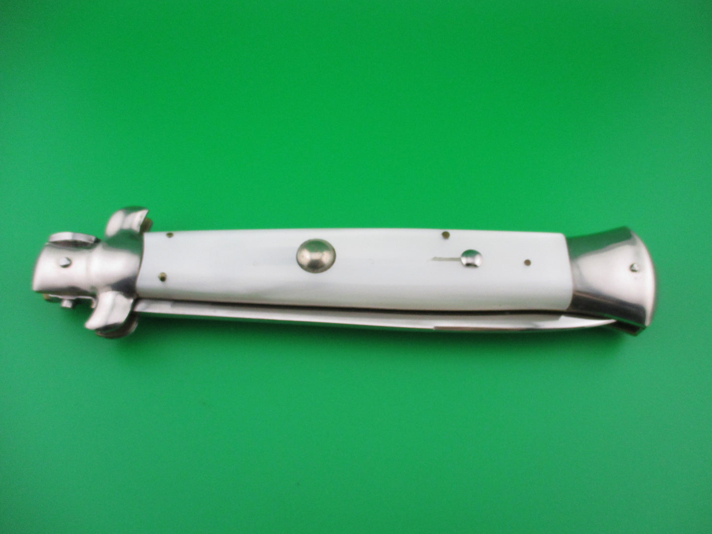 z ROSTFREI 38cm Italian Stiletto Vintage Pearlex automatic knife 15 inches