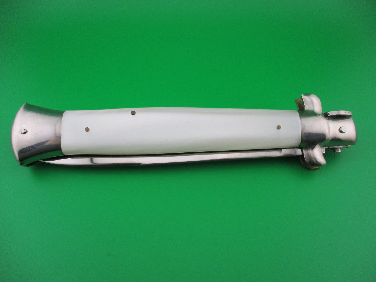 z ROSTFREI 38cm Italian Stiletto Vintage Pearlex automatic knife 15 inches