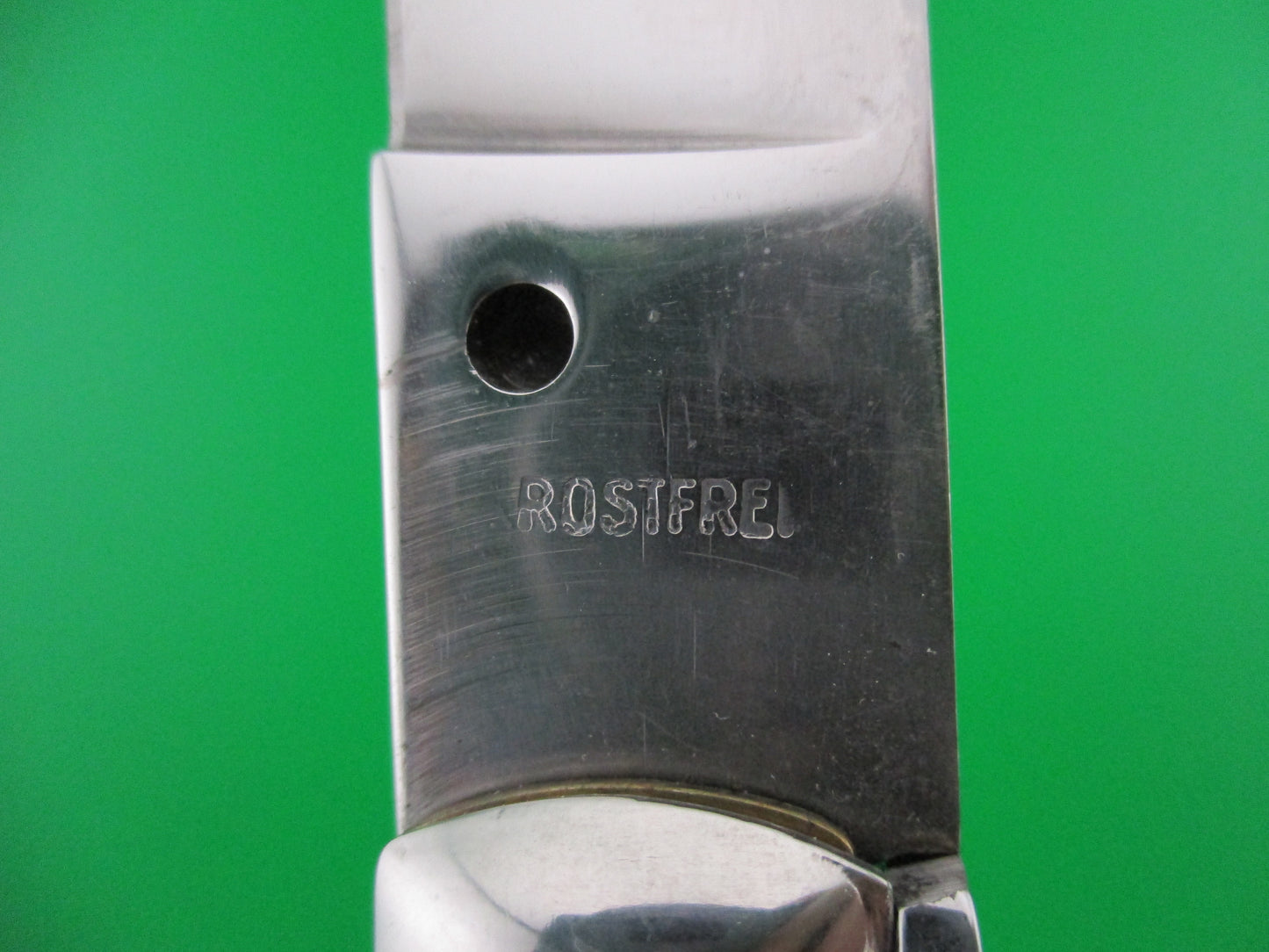 z ROSTFREI 38cm Italian Stiletto Vintage Pearlex automatic knife 15 inches