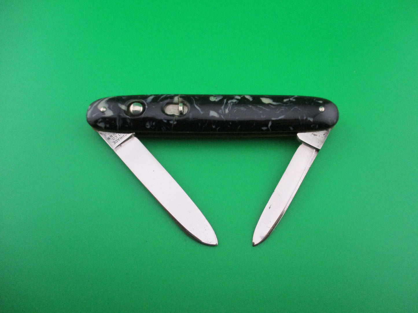 Schrade Cut Co Medium double Coffee & Cream switchblade knife