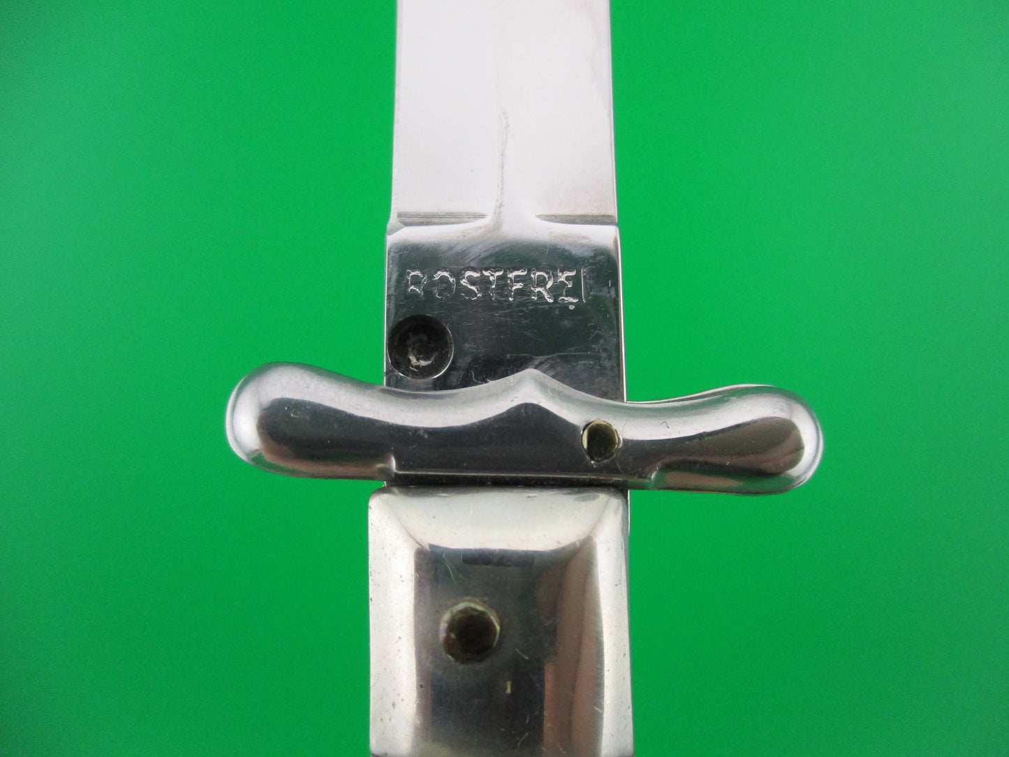 z ROSTFREI MEDICI 19cm Italian Stag Swing guard dagger automatic knife