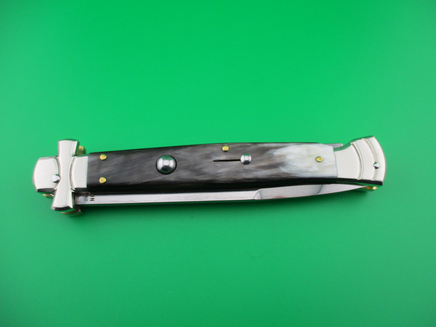Z AGA CAMPOLIN 28cm Italian Maltese crossguard automatic knife