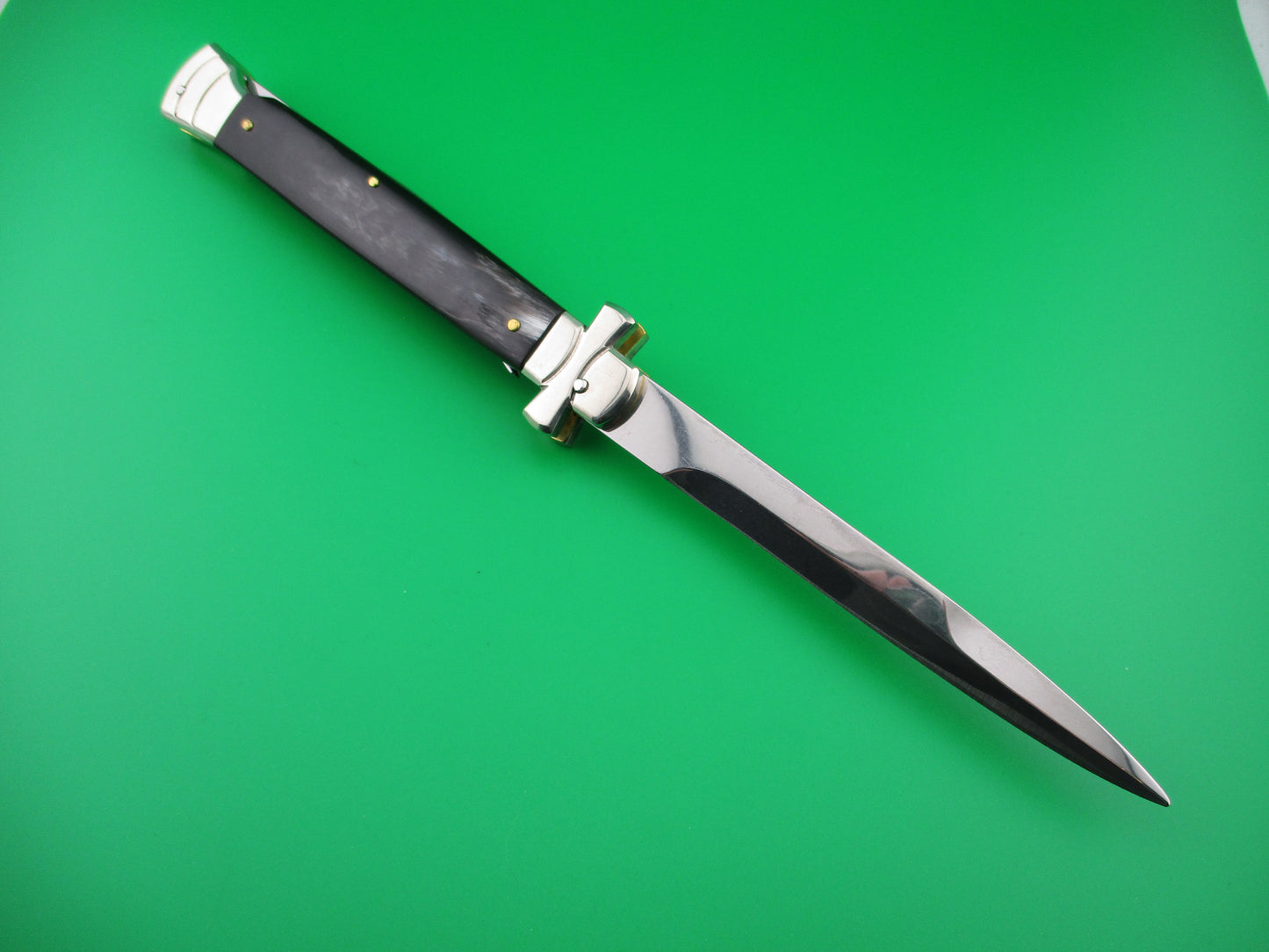 Z AGA CAMPOLIN 28cm Italian Maltese crossguard automatic knife