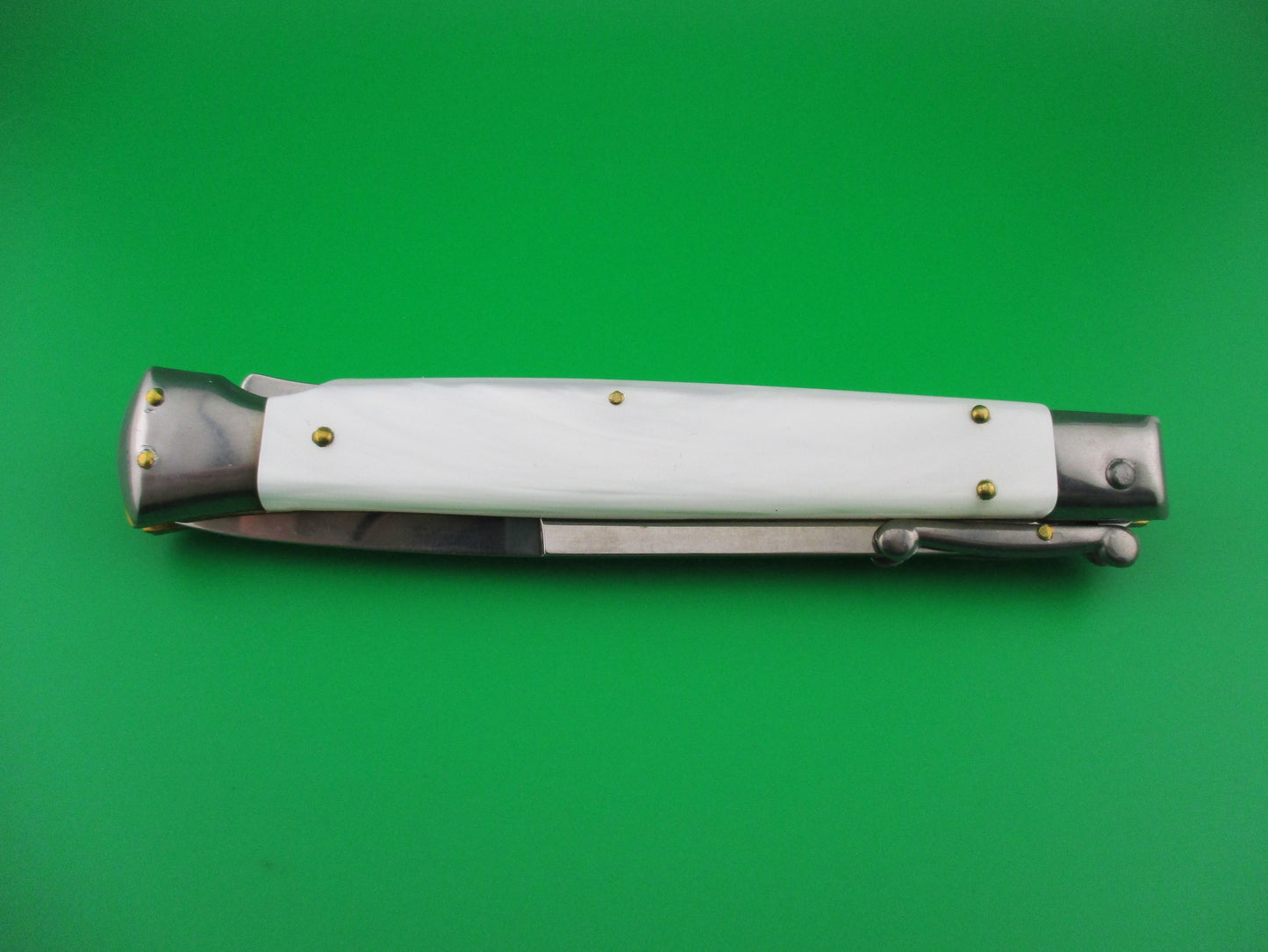 z FRANK B ITALY 28cm Italian Swing Guard Pearlex automatic knife