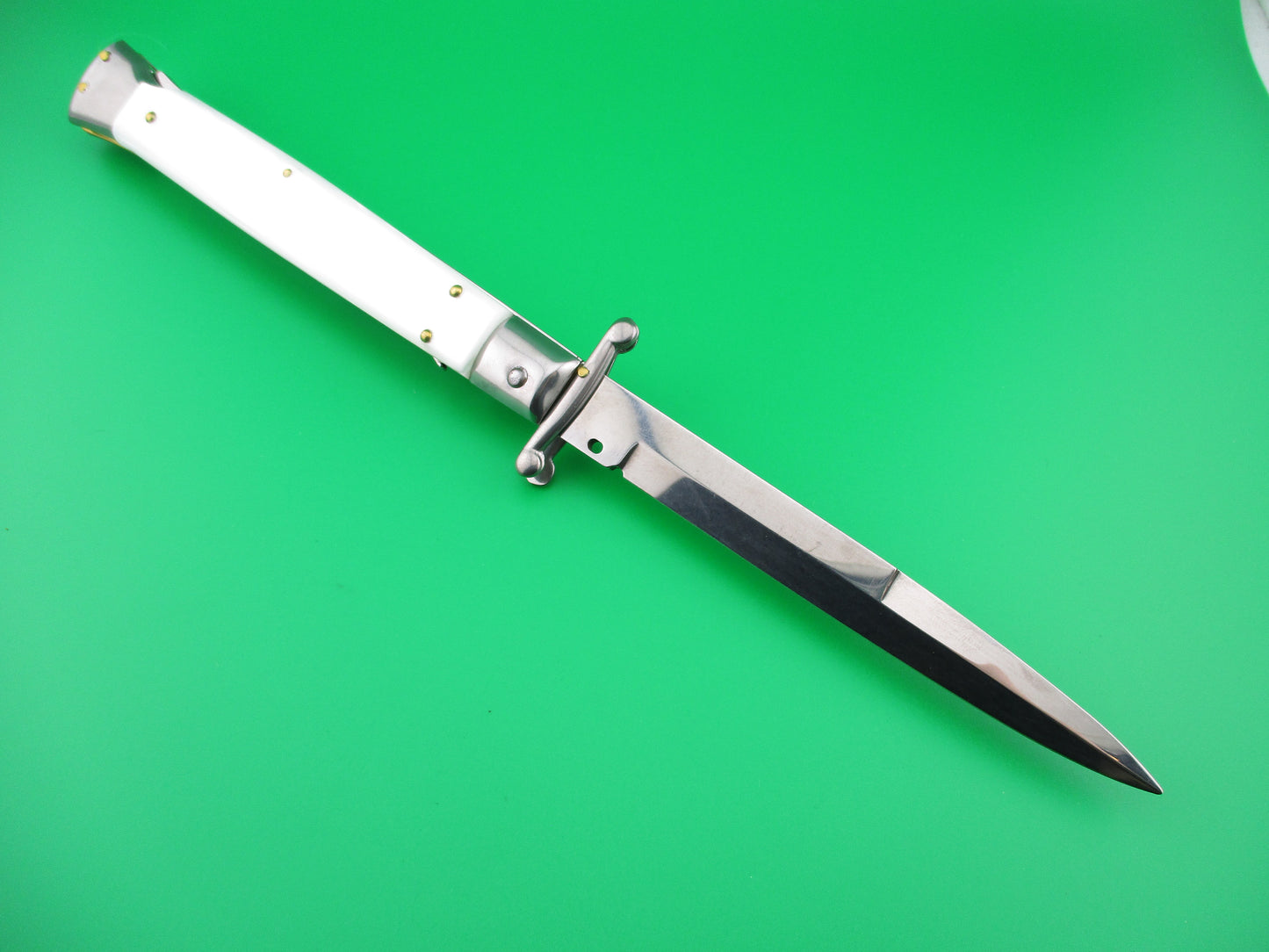 z FRANK B ITALY 28cm Italian Swing Guard Pearlex automatic knife