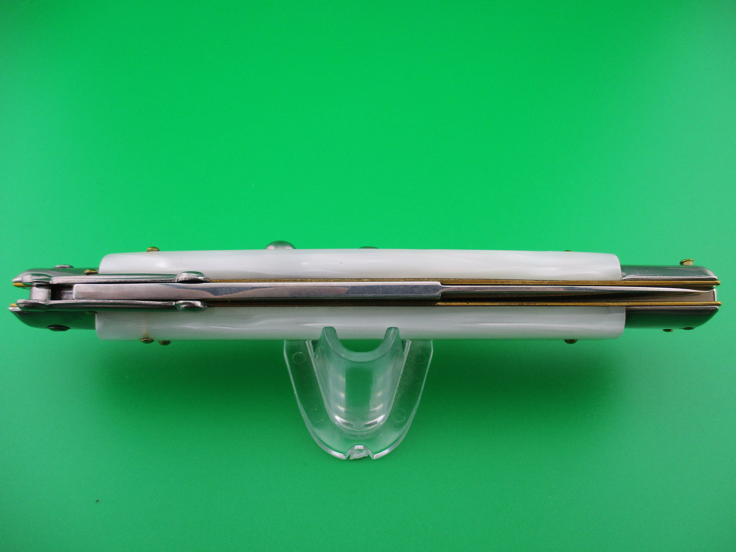 z FRANK B ITALY 28cm Italian Swing Guard Pearlex automatic knife