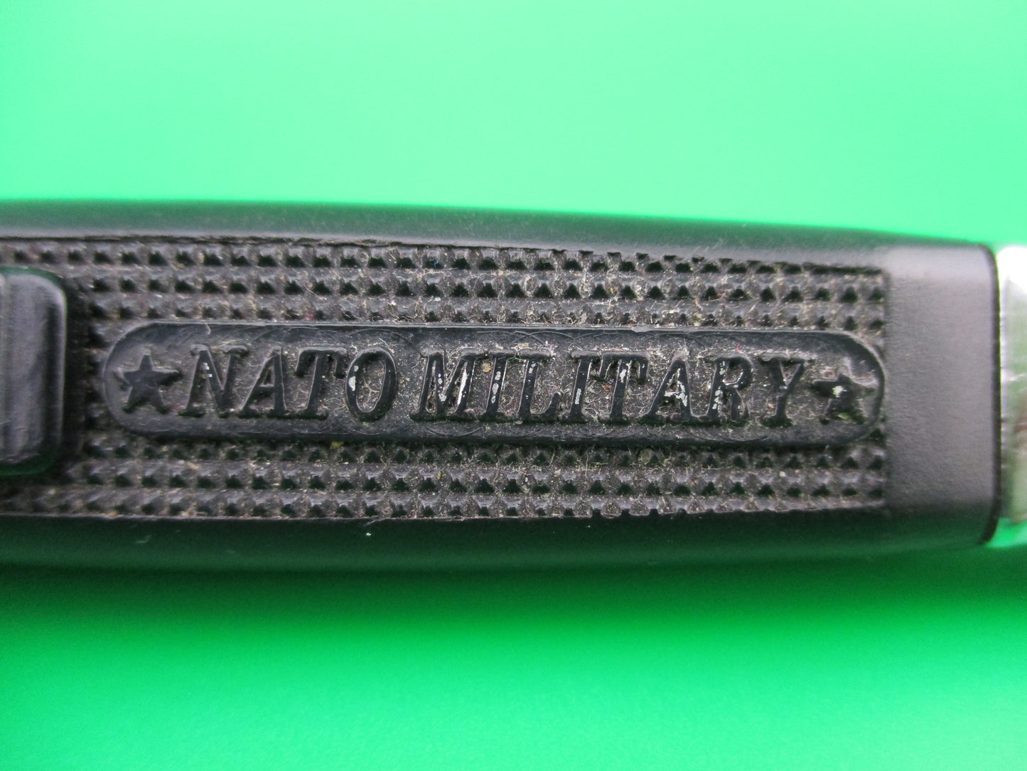 STAINLESS GERMANY NATO MILITARY 20cm OTF DA Black automatic knife