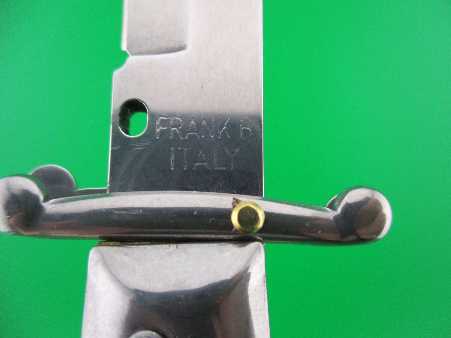 z FRANK B ITALY 28cm Italian Swing guard MOP Pearl automatic knife