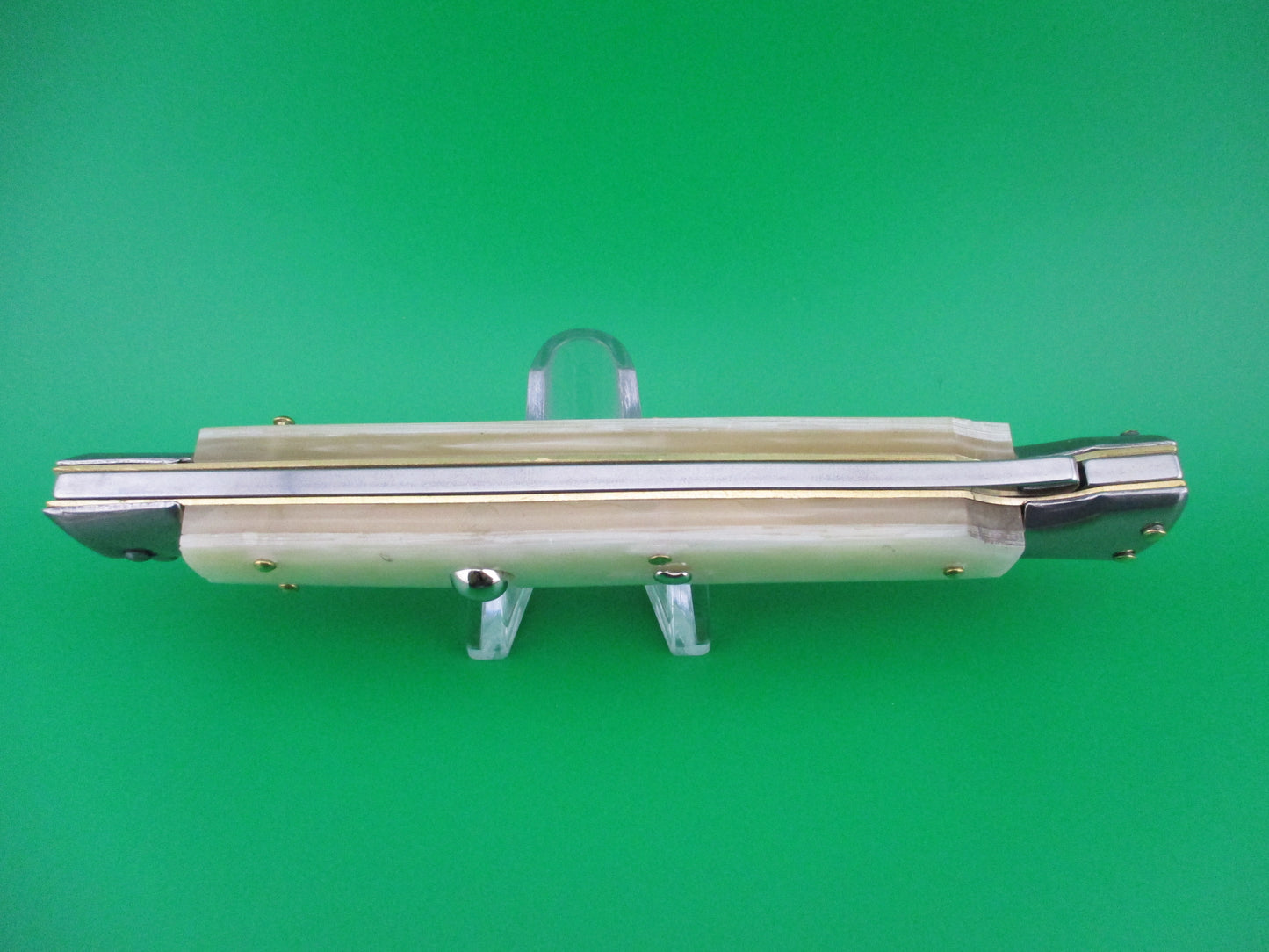 z FRANK B ITALY 28cm Italian Swing guard MOP Pearl automatic knife