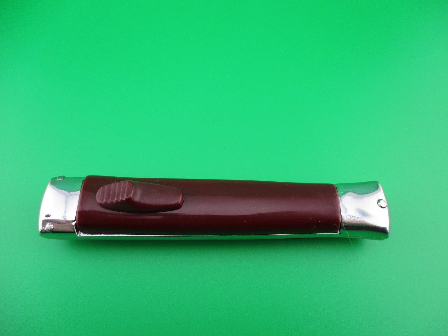 z PATENT ROSTFREI 21cm Italian Rosa Uliana Primo OTF Burgundy switchblade knife