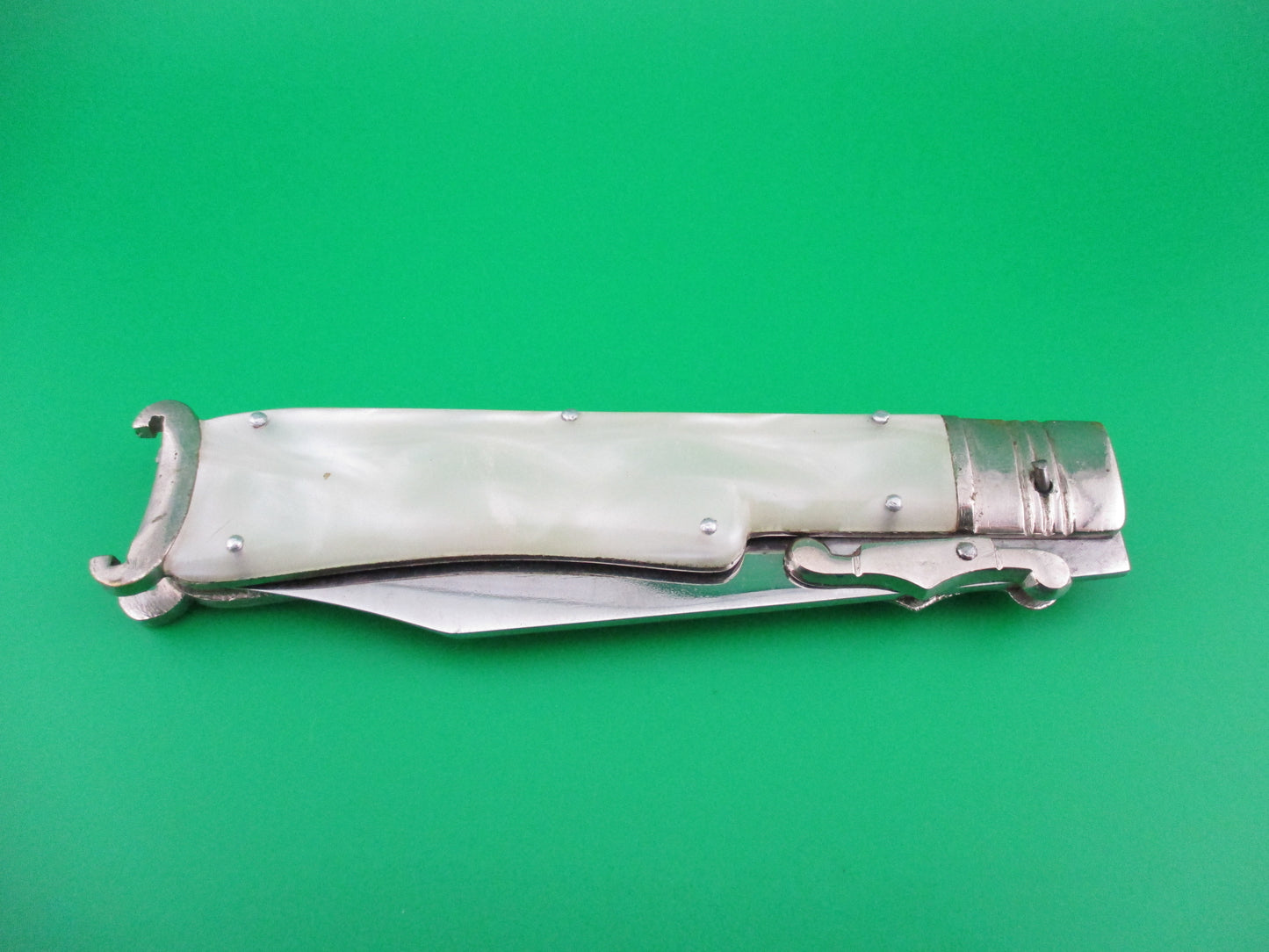 z GARRIDO TOLEDO INOX 23cm Spanish Swing Guard Shell puller Pearlex