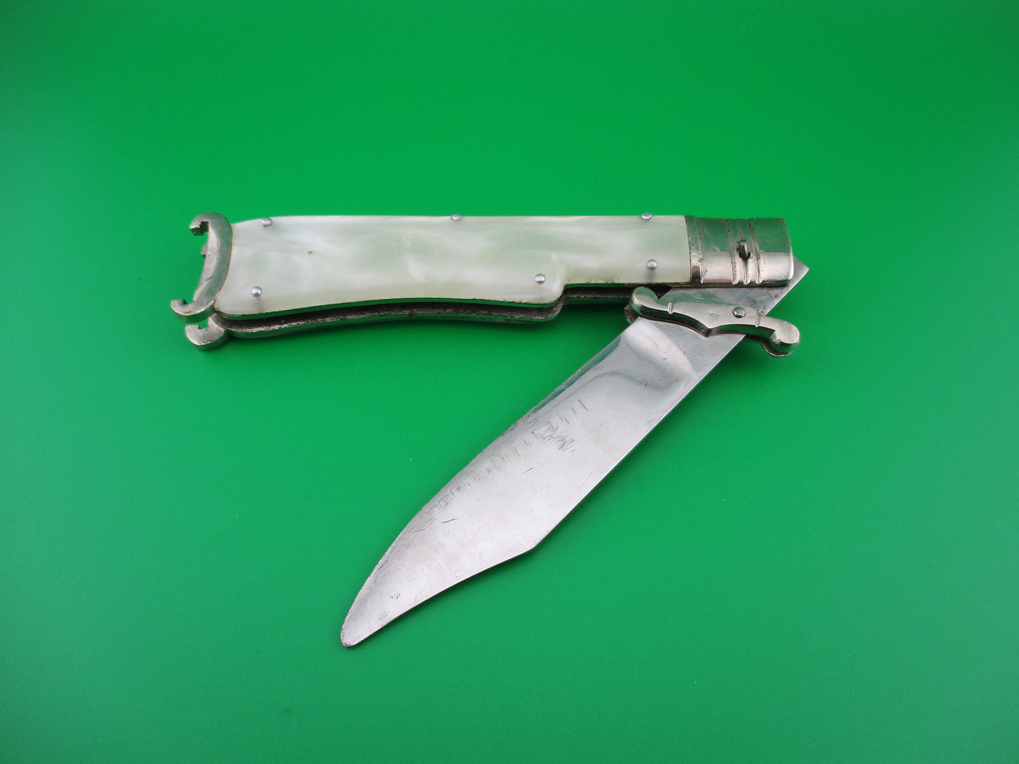 z GARRIDO TOLEDO INOX 23cm Spanish Swing Guard Shell puller Pearlex