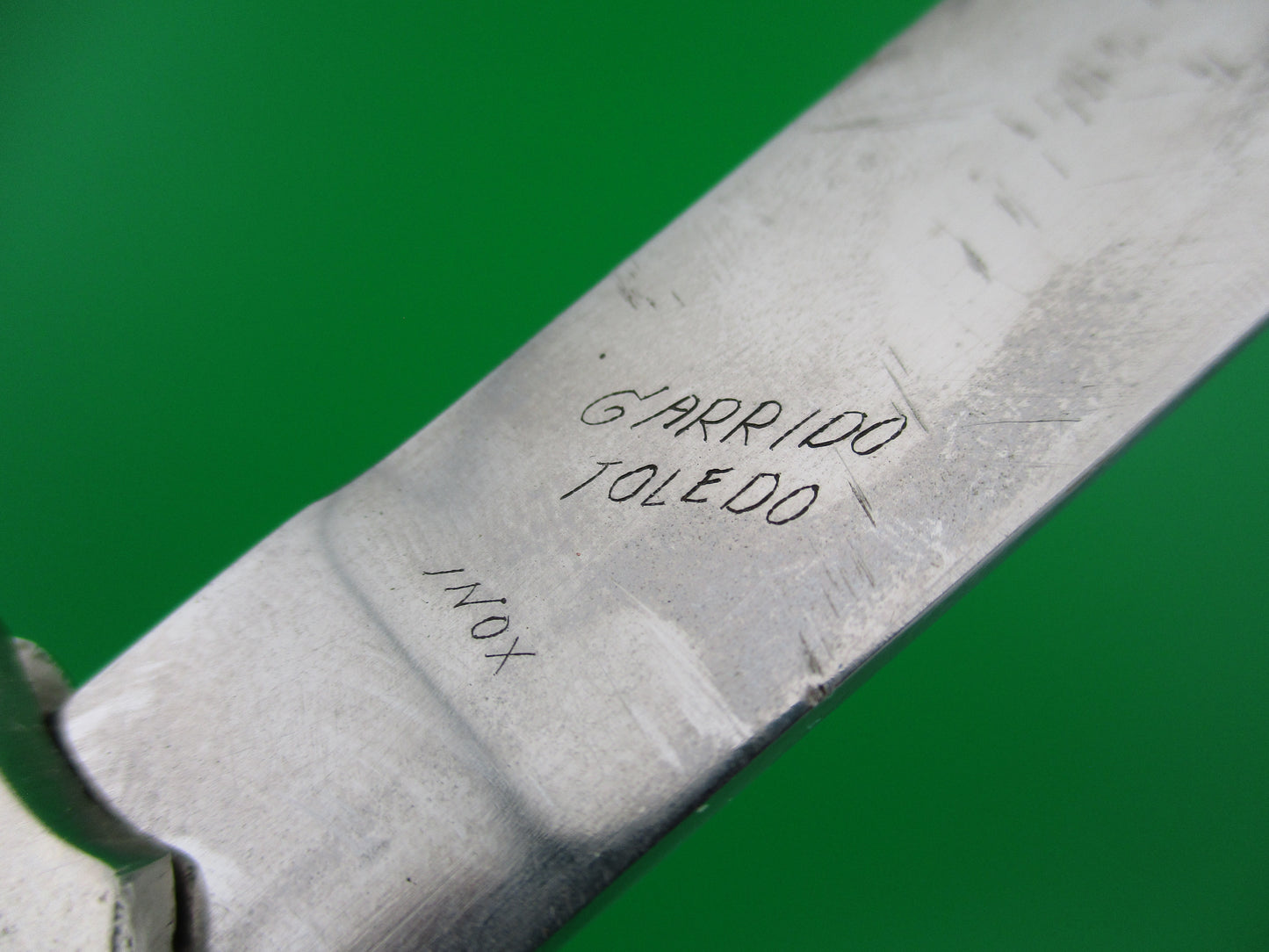 z GARRIDO TOLEDO INOX 23cm Spanish Swing Guard Shell puller Pearlex