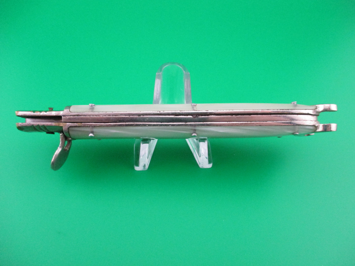 z GARRIDO TOLEDO INOX 23cm Spanish Swing Guard Shell puller Pearlex