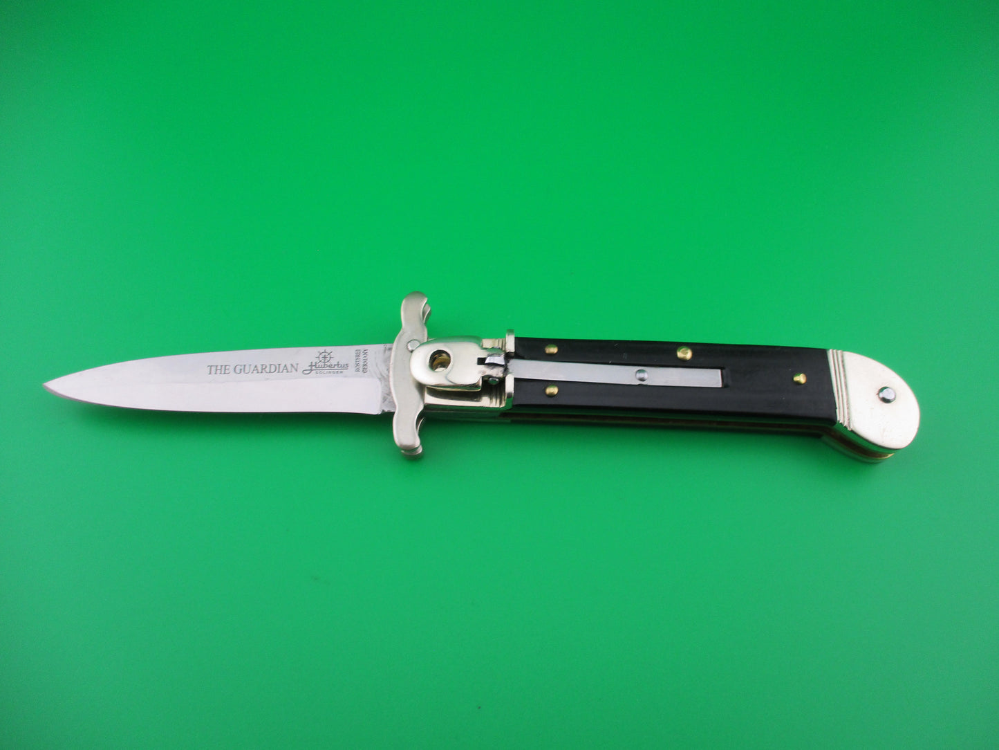 z THE GUARDIAN HUBERTUS SOLINGEN ROSTFREI GERMANY 10cm Lever knife