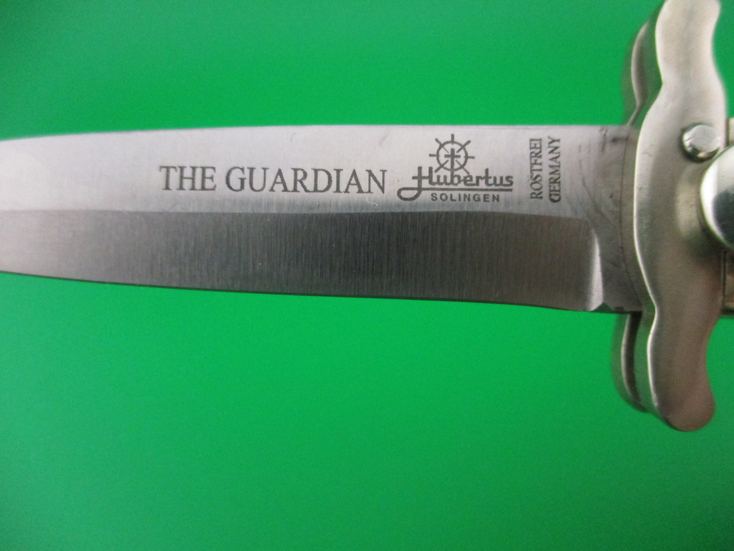 z THE GUARDIAN HUBERTUS SOLINGEN ROSTFREI GERMANY 10cm Lever knife