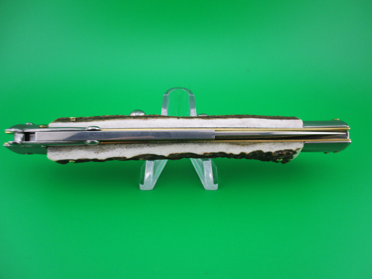 z FRANK B ITALY 28cm Italian Swing guard Stag automatic knife