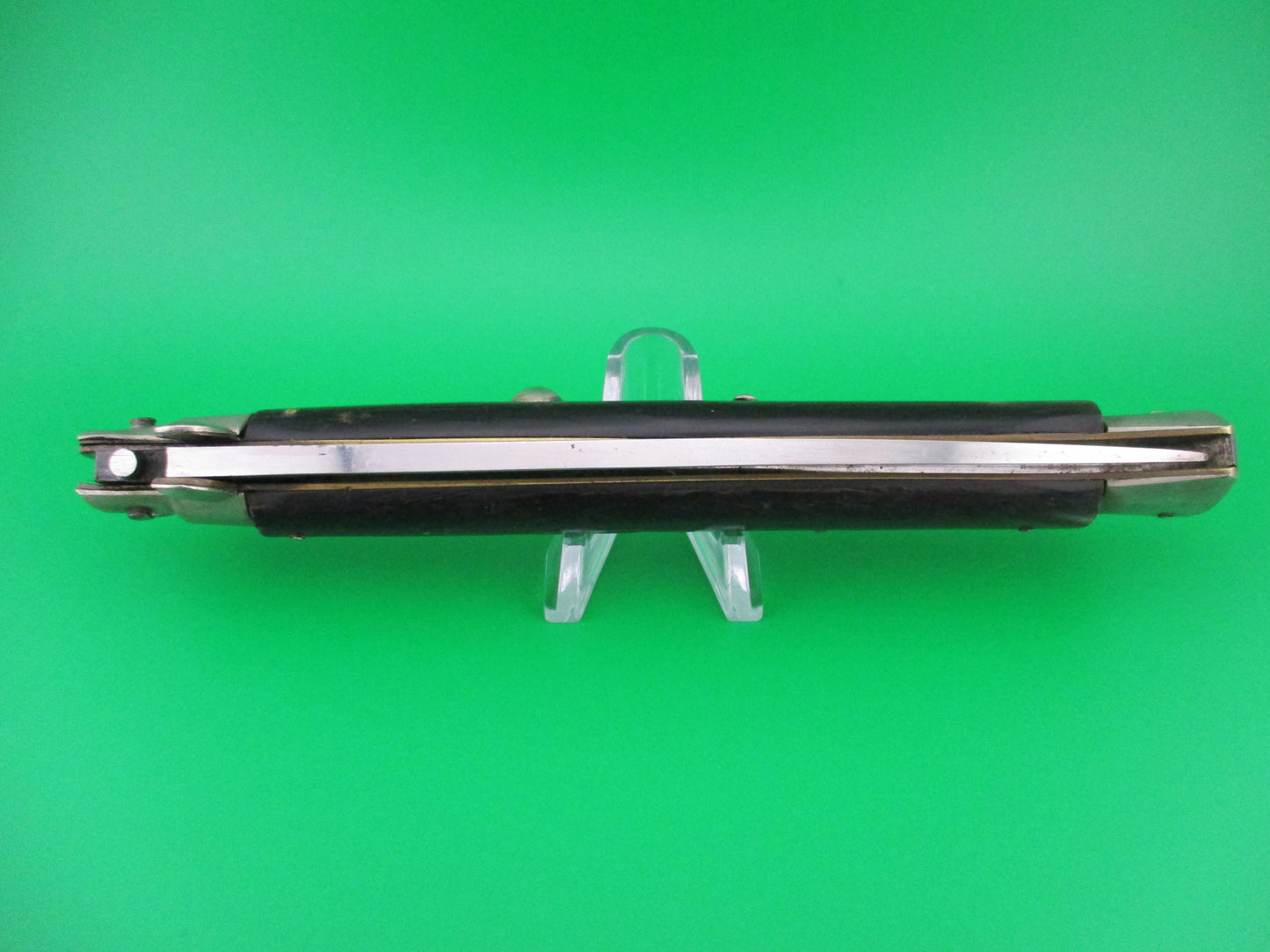 INOX diamond W 33cm Italian Transitional Stiletto 5mm backspring switchblade