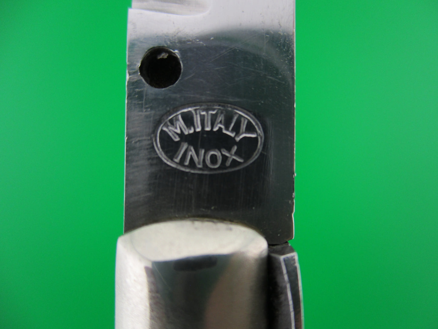 z M ITALY INOX 28cm Italian Picklock Stag Wasp body automatic knife