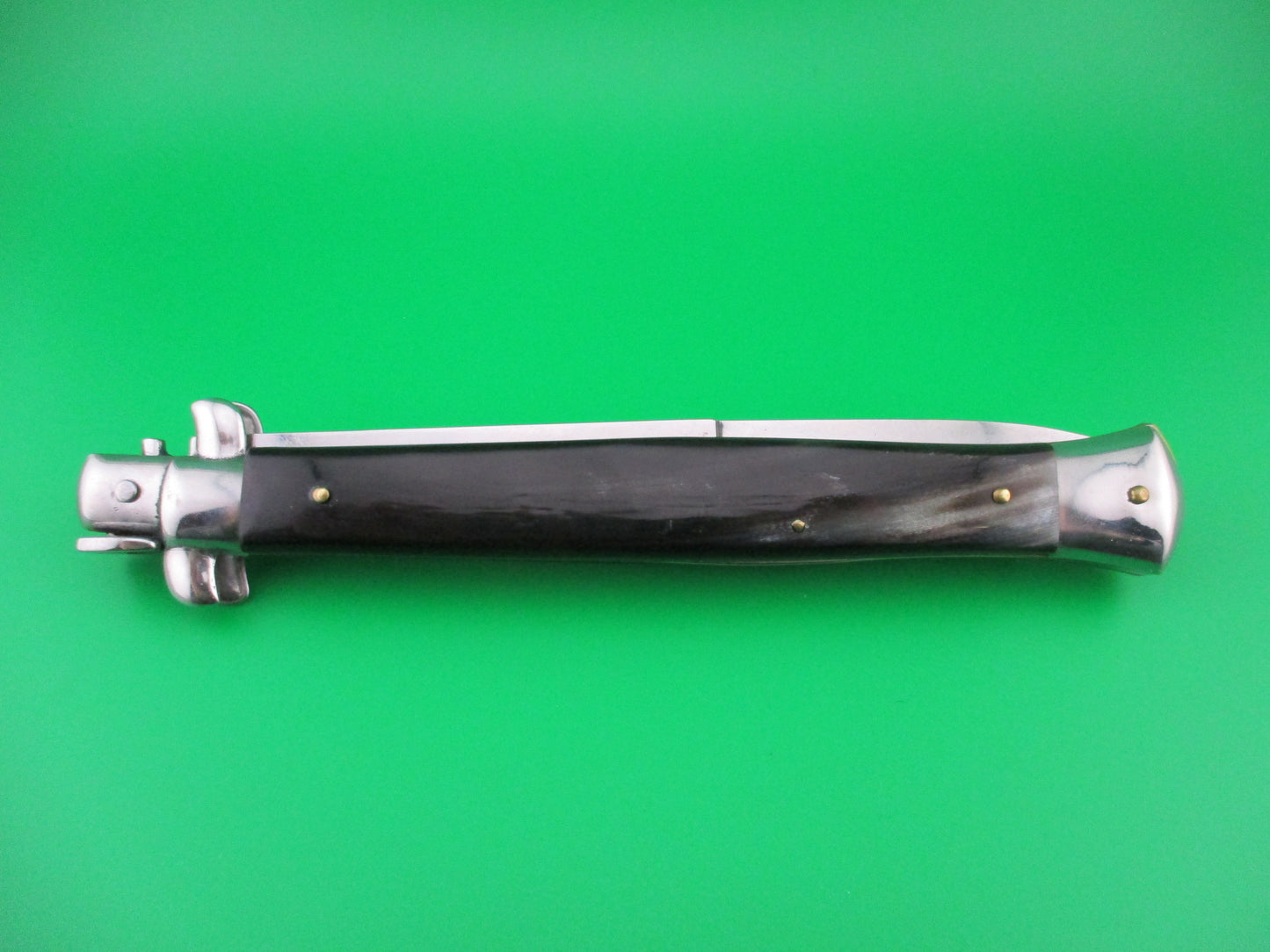 z STILETTO ITALY 33cm Italian Stiletto swivel bolster Horn automatic knife