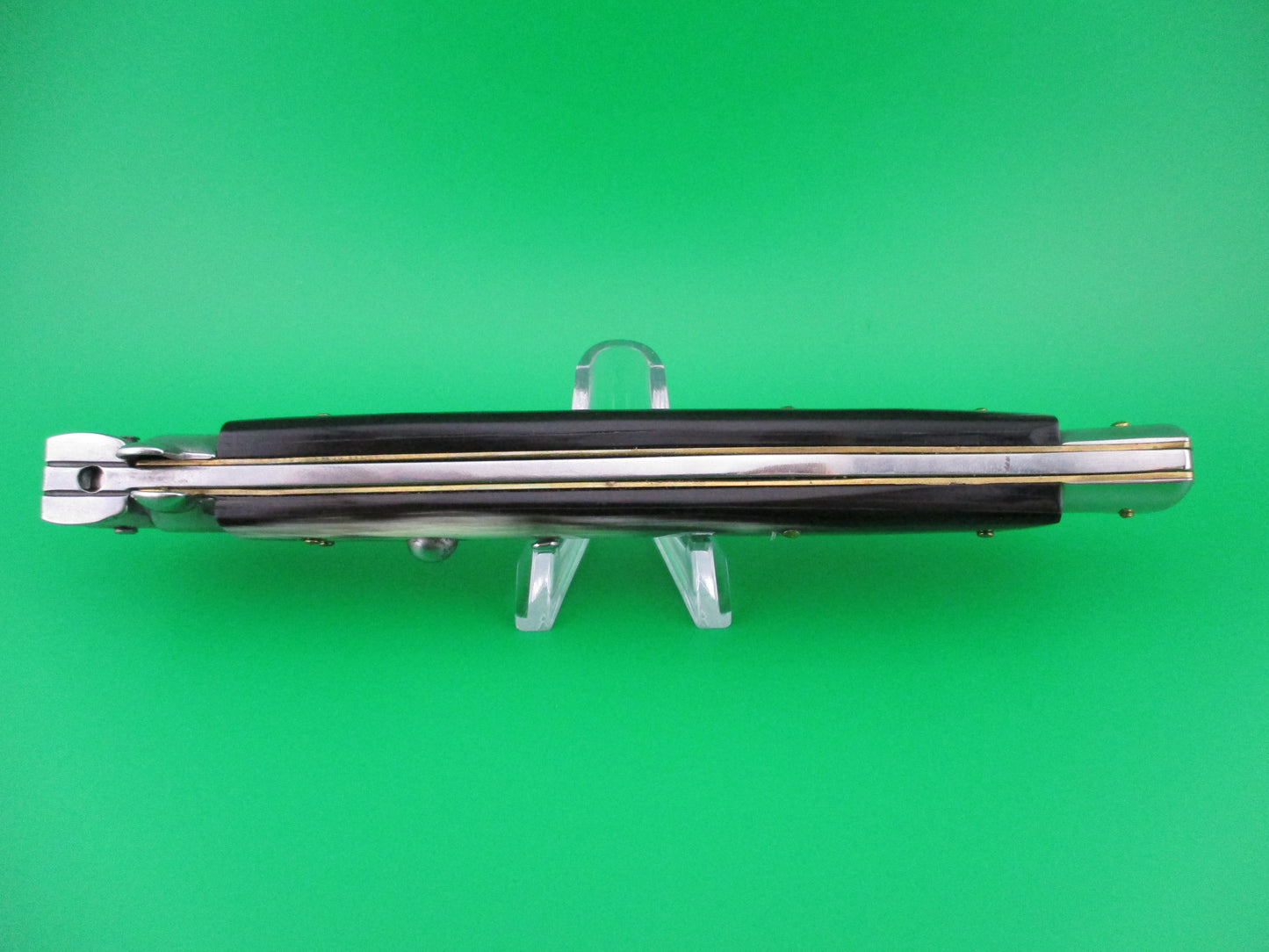 z STILETTO ITALY 33cm Italian Stiletto swivel bolster Horn automatic knife