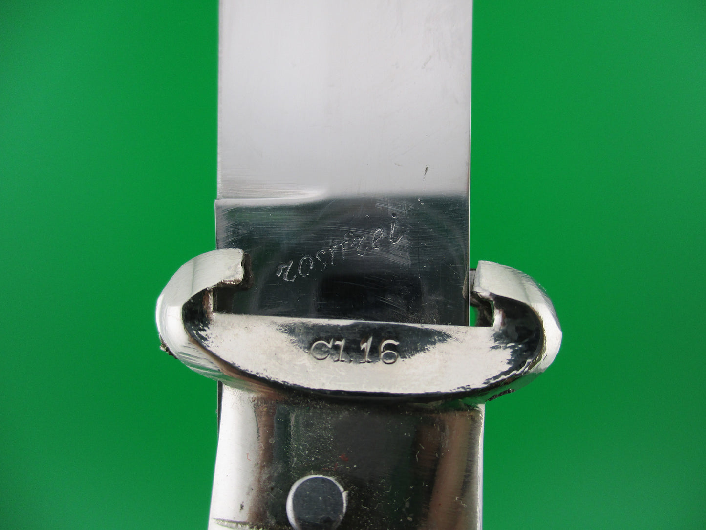 Rostfrei (slant) 25cm Italian Curved tail shell puller curved tail lever knife