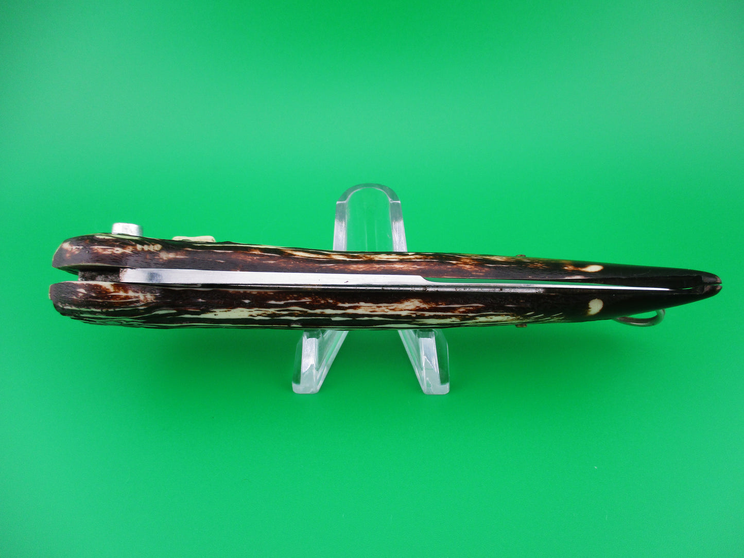 z Brevete SMASH INOX 25cm French Faux stag hoof knife switchblade