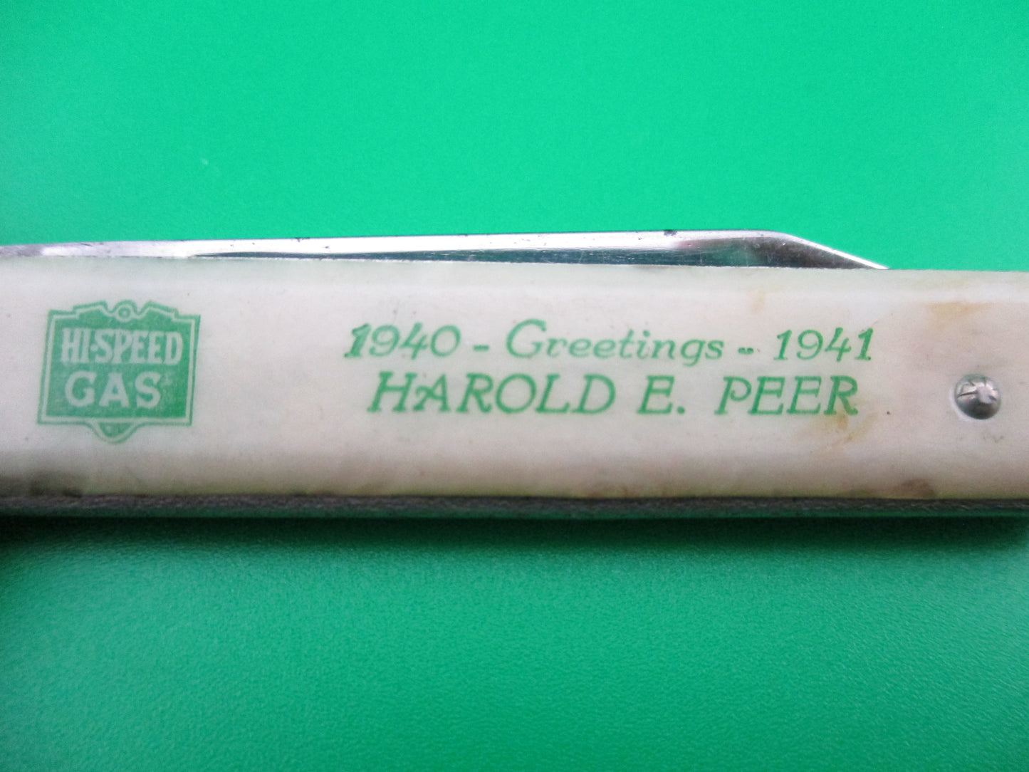 z Remington R17 Pullball Hi-Speed Gas advertising automatic knife