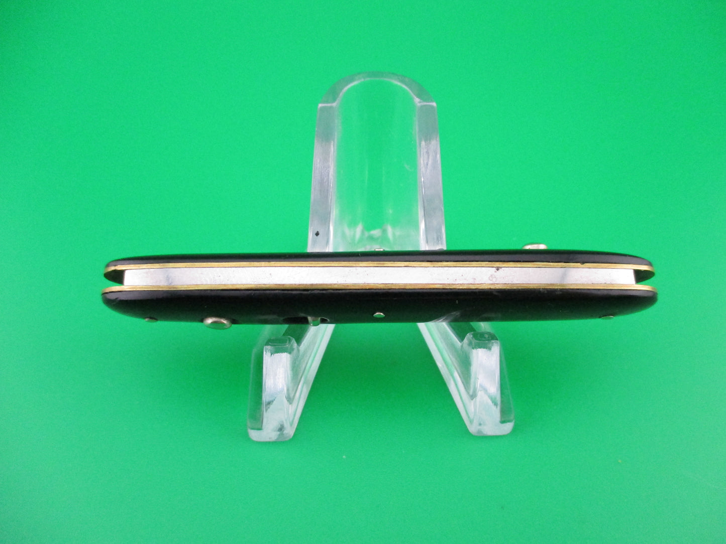 Schrade Walden Small Black double 745B vintage automatic knife