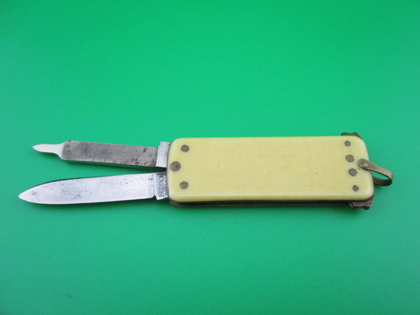 BROCKNOHF Solingen German Lobster 2 blade vintage automatic knife