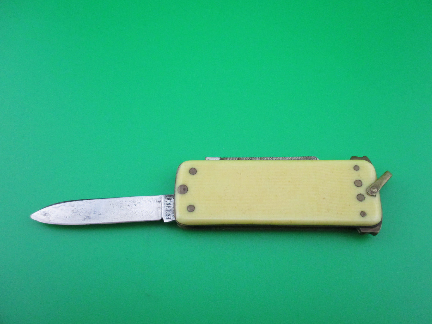 BROCKNOHF Solingen German Lobster 2 blade vintage automatic knife