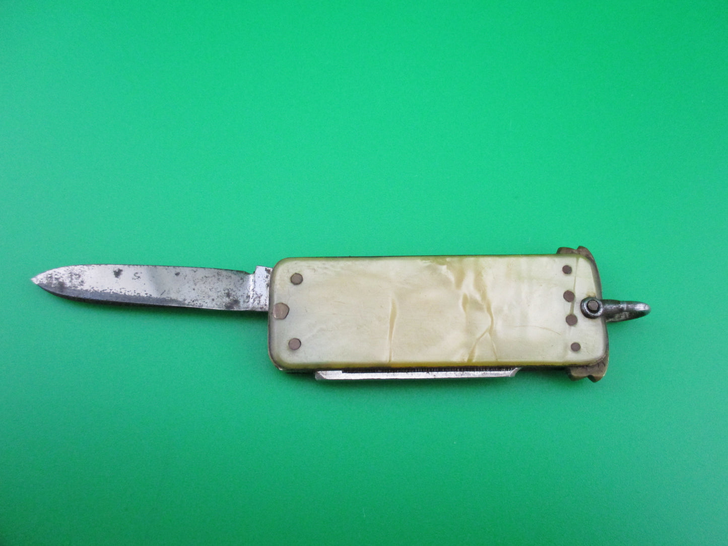 GERMANY DRGM Lobster 2 blade tab release automatic knife