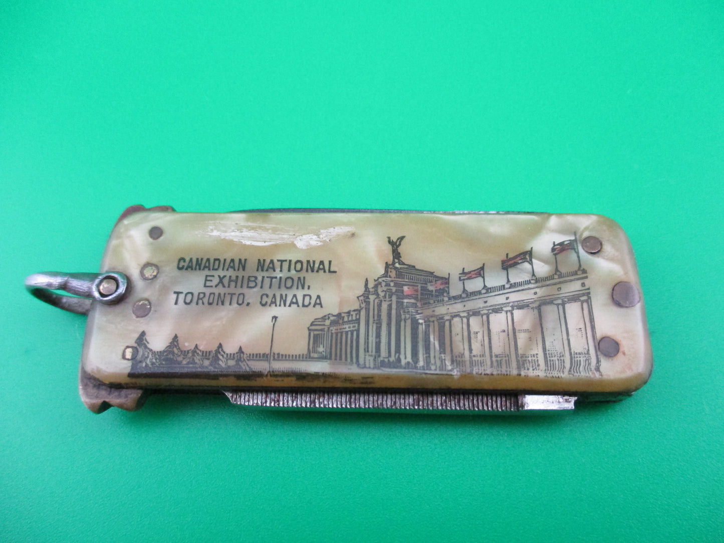 GERMANY DRGM Lobster 2 blade tab release automatic knife