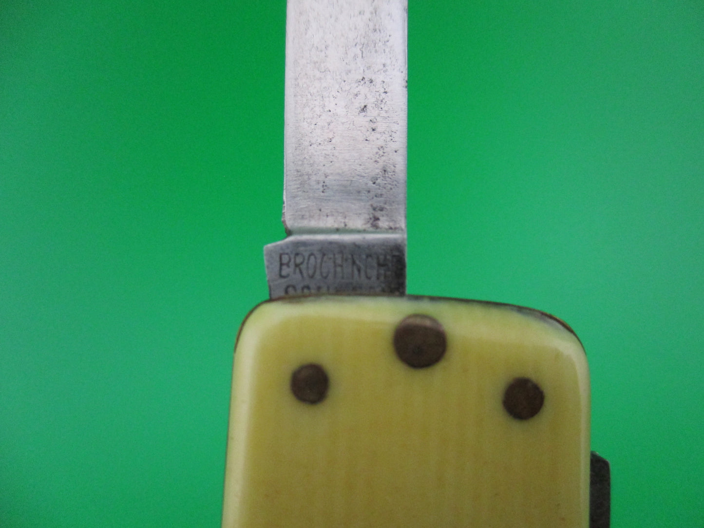 BROCKNOHF Solingen German Lobster 2 blade vintage automatic knife